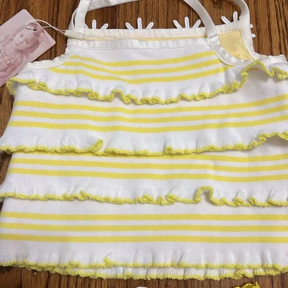 BNWT Baby Sara Matching Sunflower Set